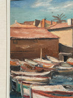 “Boats in the Harbor” by Ellis Wallin