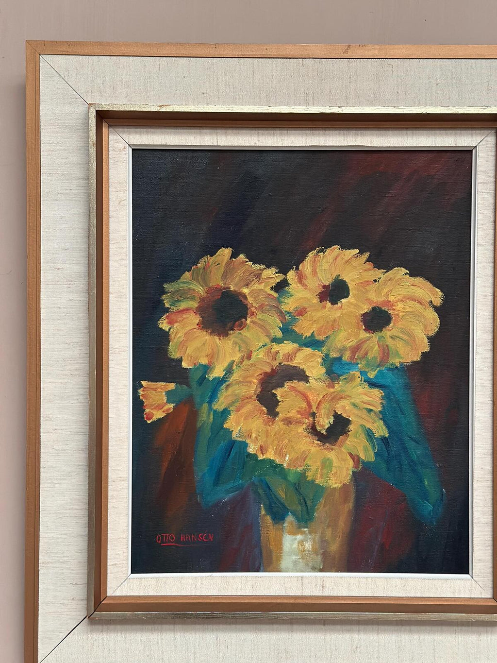 “Sunflowers” by Otto Hansén