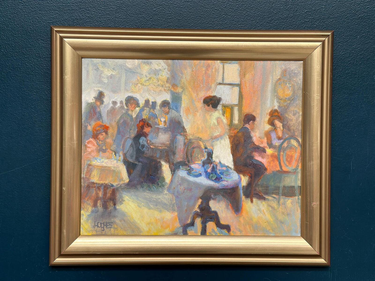 “Café Interior” by Don Hughes