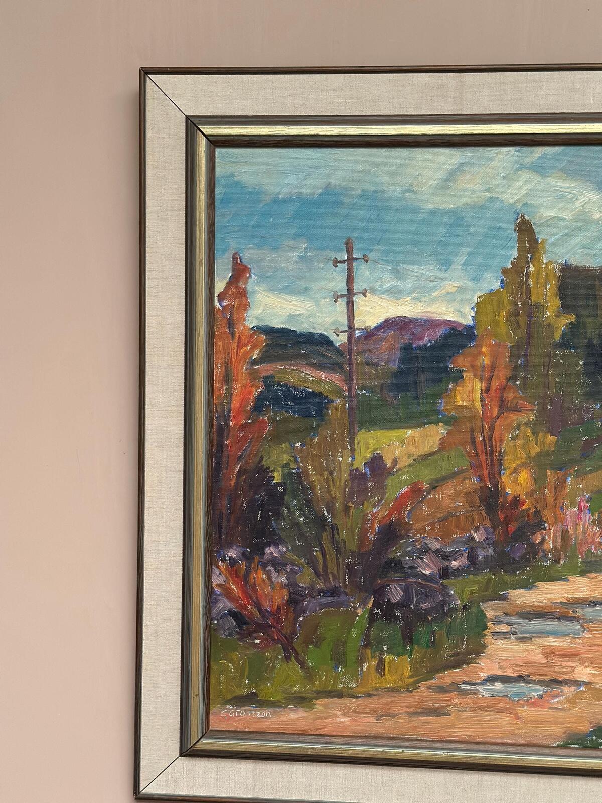 “The Hillside Path” by G. Grontzon