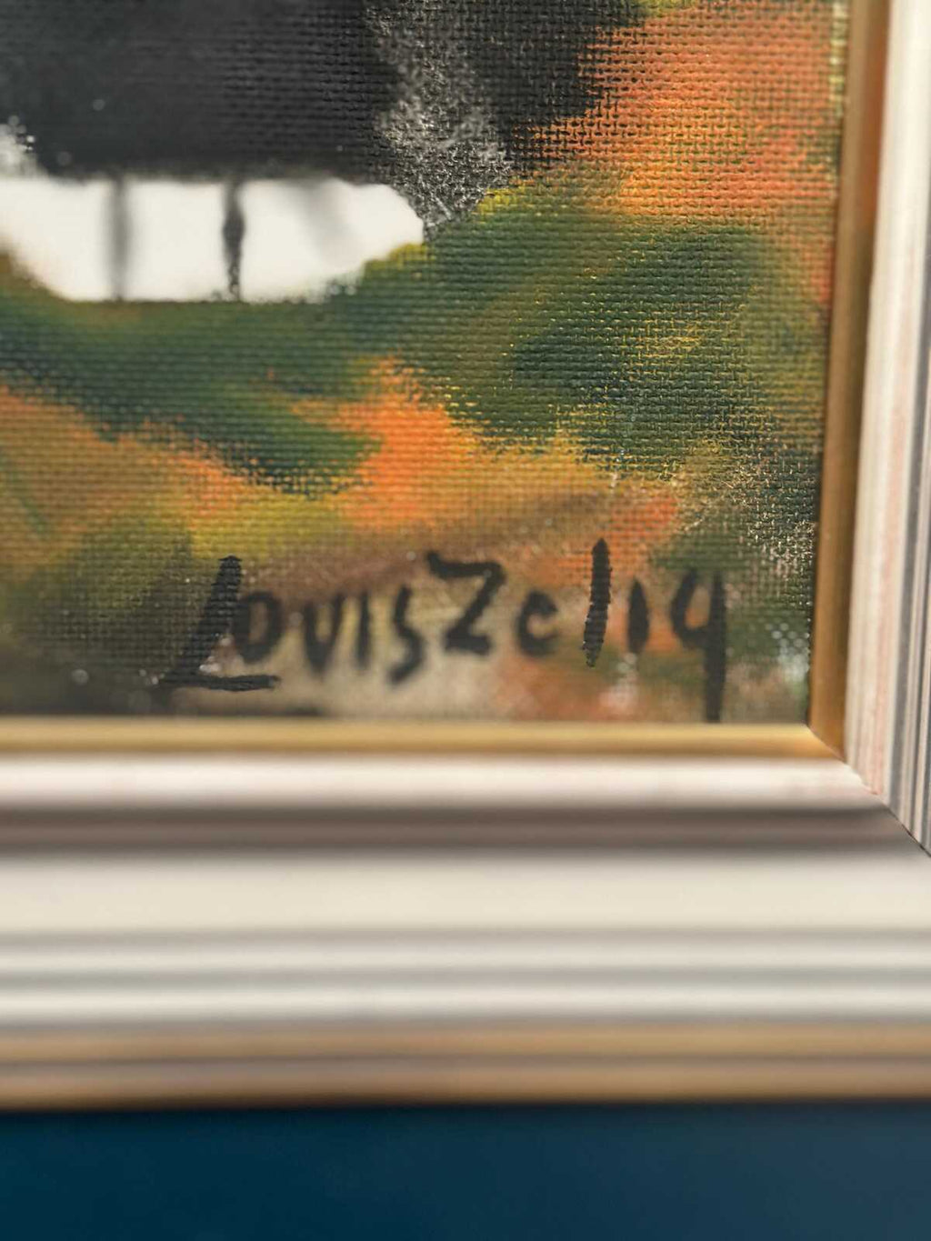 “Landscape with Farm” by Louis Zelig