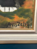 “Landscape with Farm” by Louis Zelig