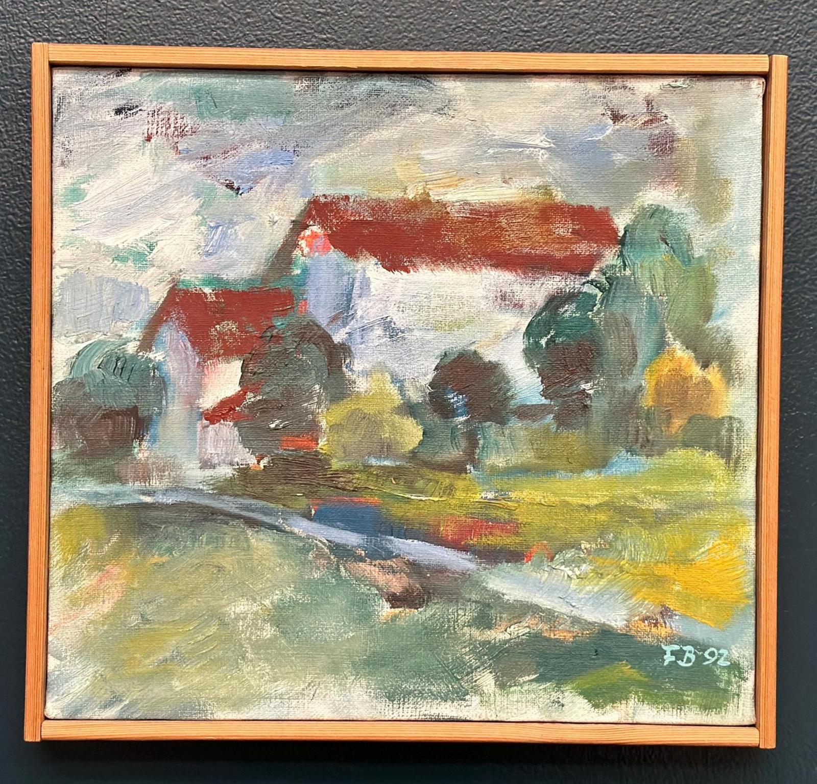 “Cottage and Trees” by Folke Björnfot