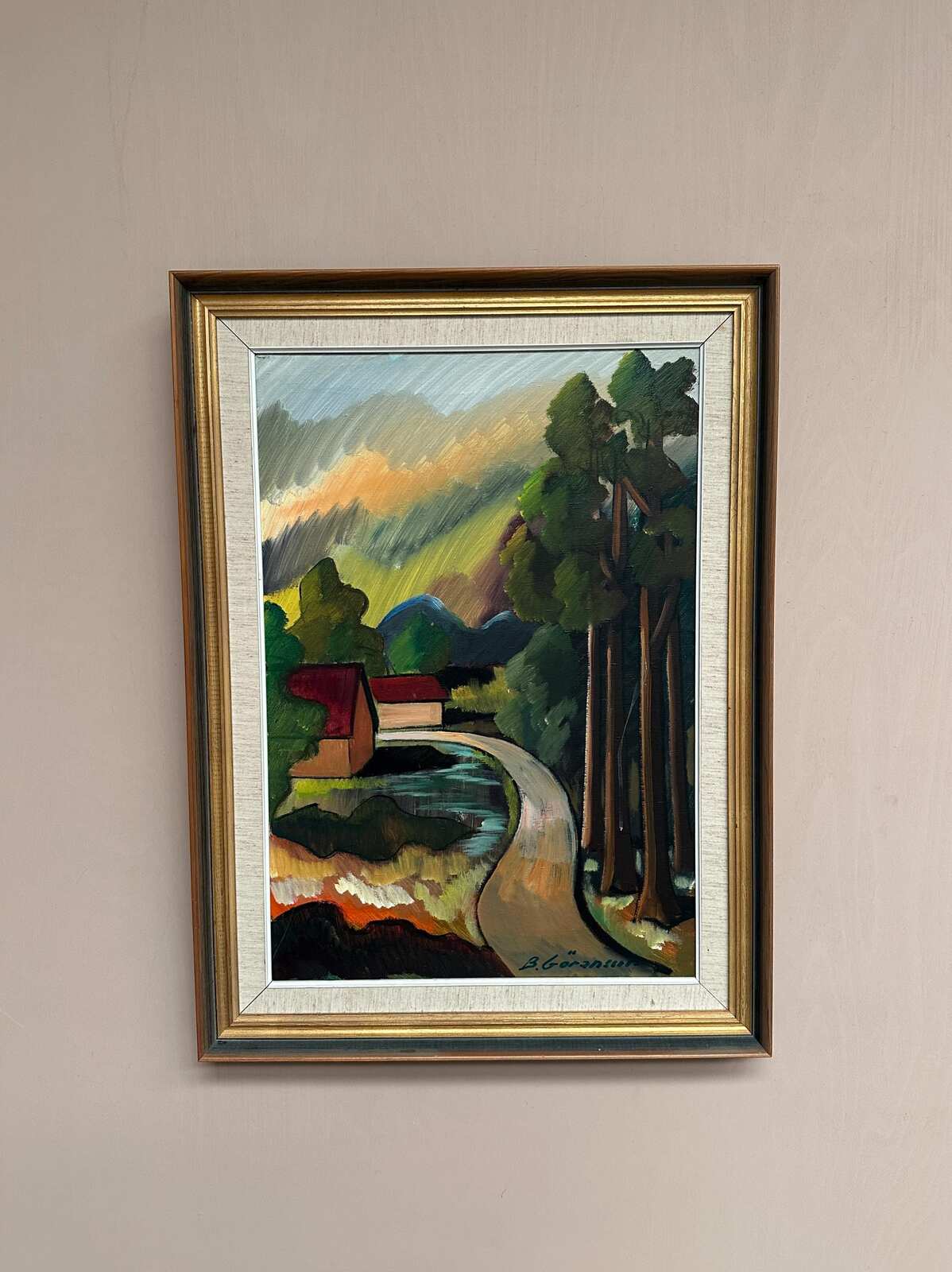 “ Landscape” by Bror Göransson (1914–1984)