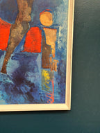 “PRÆSENTATION I BLÅT” by Marino Marini