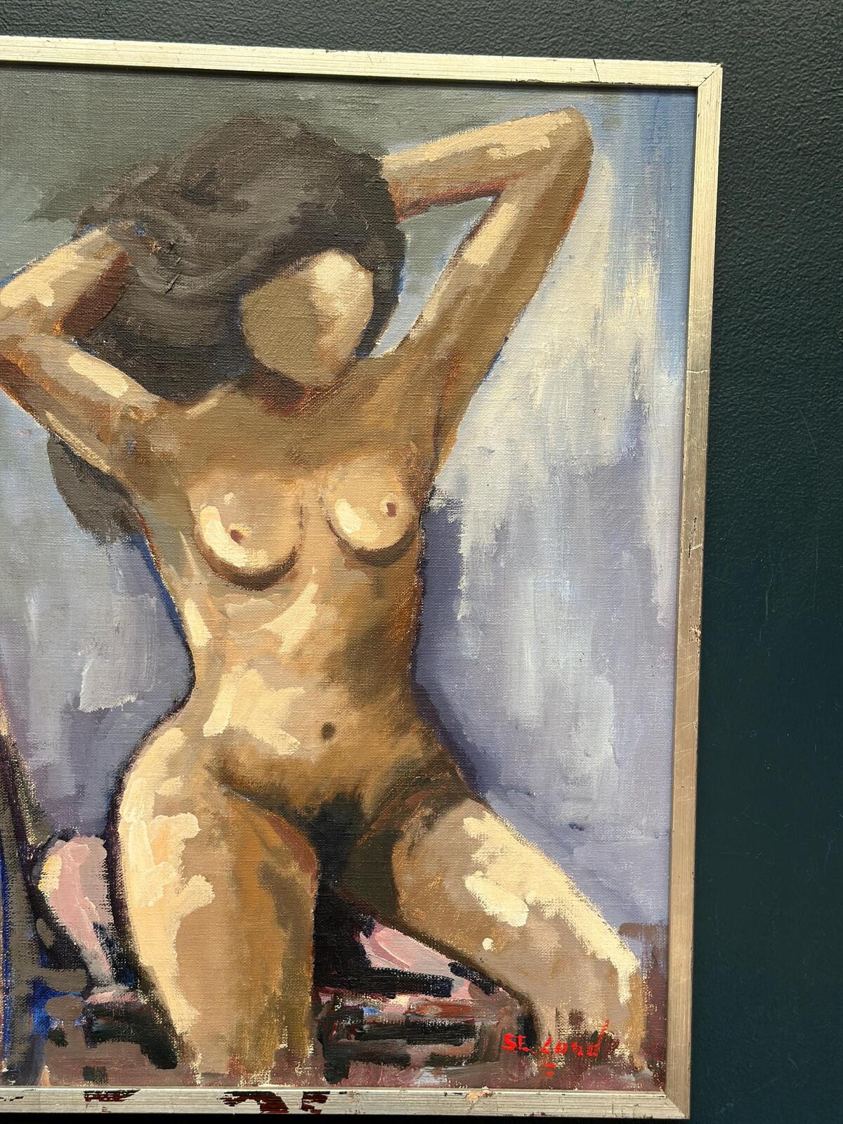 “Model on Chair” by Sven Erik Lund