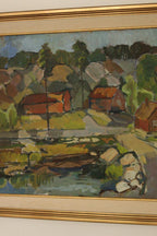 “Village” by Bertil Lundqvist