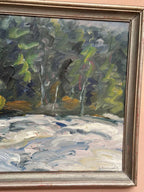 “Vinterlandskap” by Bertil Lindecrantz