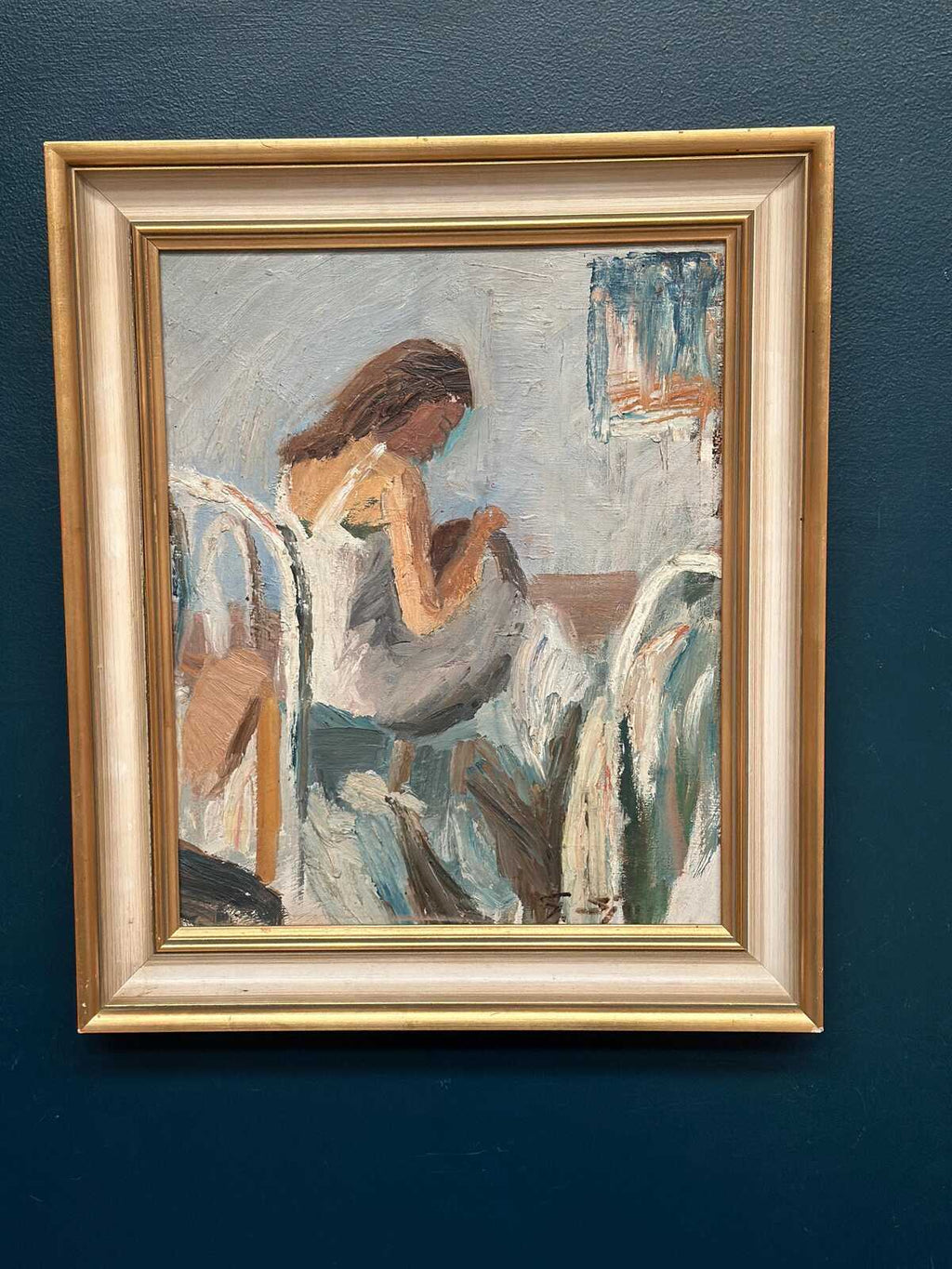 “Portrait of a Woman” by Gustaf Sjöö