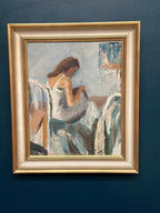 “Portrait of a Woman” by Gustaf Sjöö