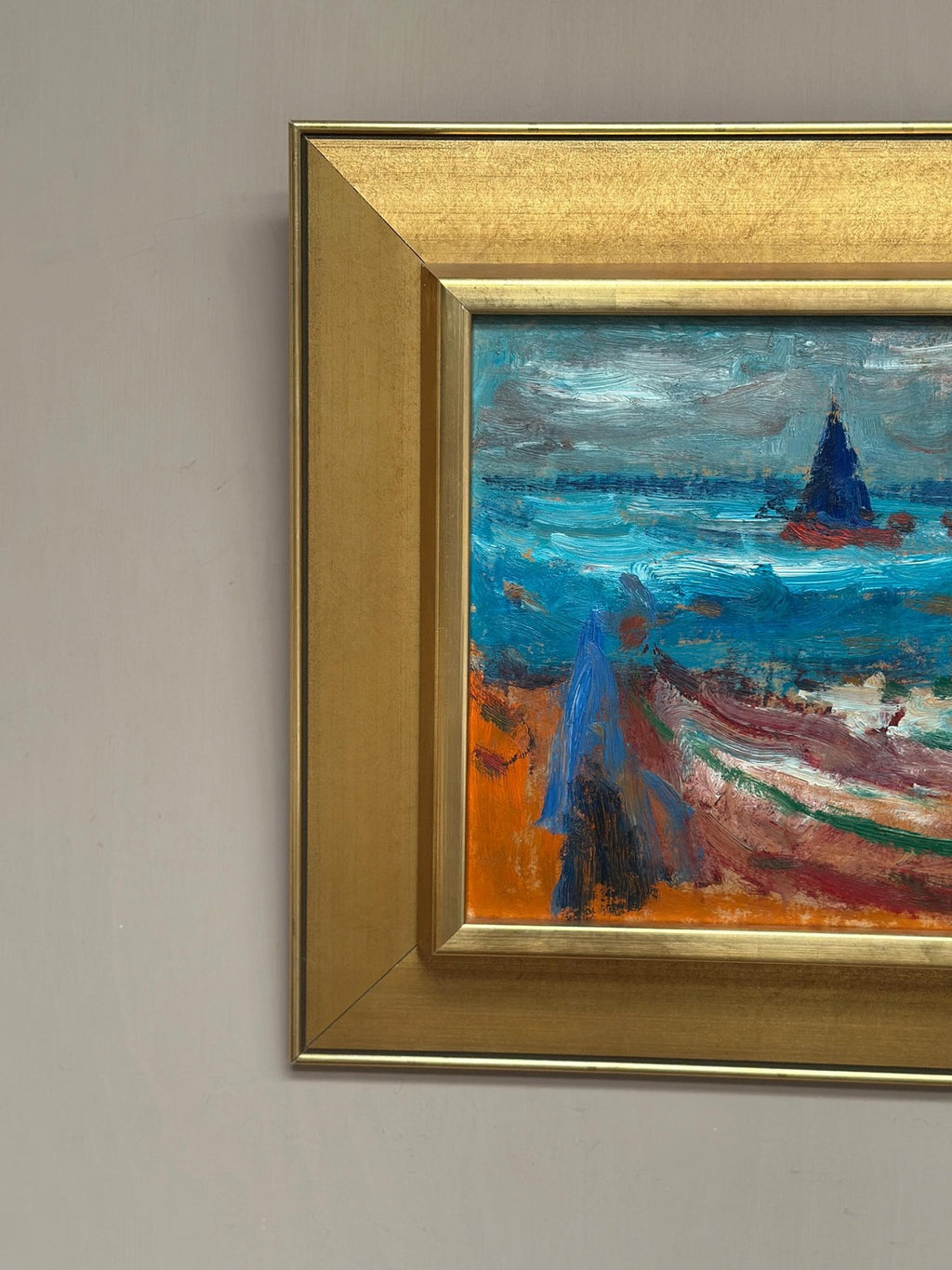 “Coastal Landscape with Fishermen and Boats” by Eric With
