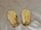 Pair Of Mid Century Swedish Brass Sconces