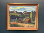 Mountain Landscape by Kerstin Flyckt