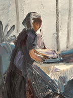 “Figures in Traditional Attire” by Eric Lo