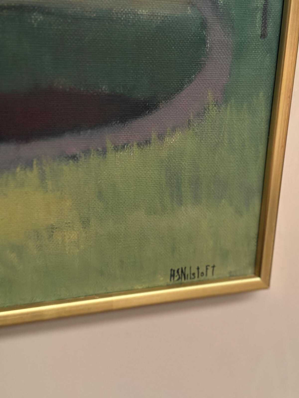 “Landscape” by Anna‑Stina Lorentze Nilstoft (1928–2017)