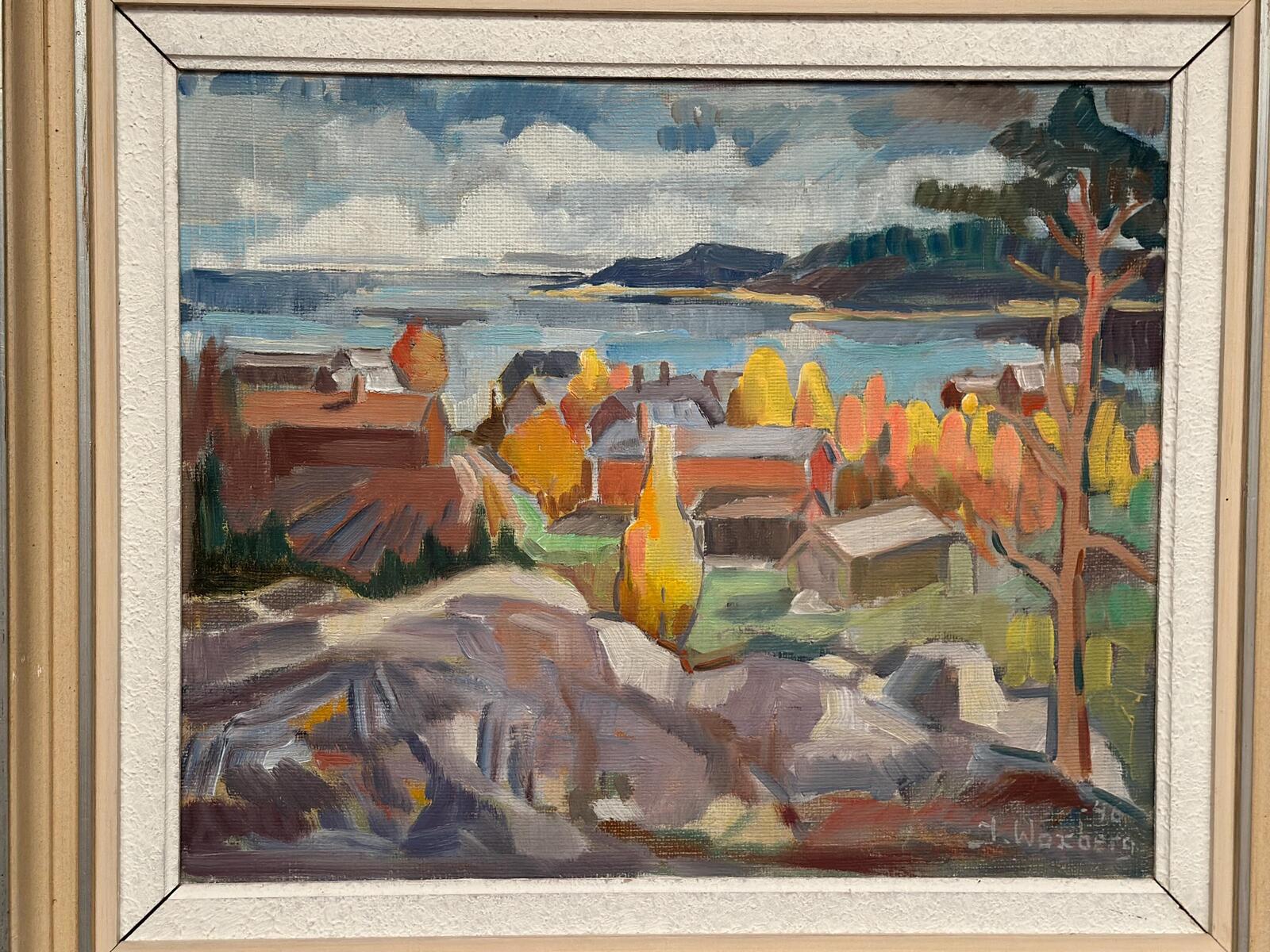 “Autumn Landscape” by J. Woxberg
