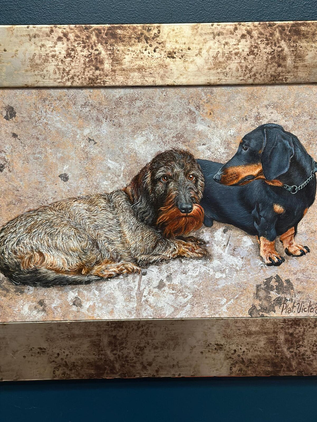 “Dachshunds” by Plat. Victor