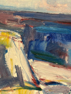 “Coastal Landscape” by Arthur Y. Nilsson