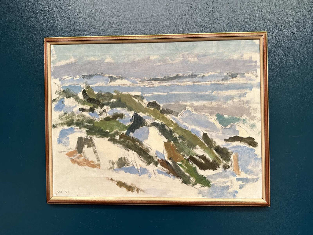 “Winter Landscape” by Frans Mikael Kempe