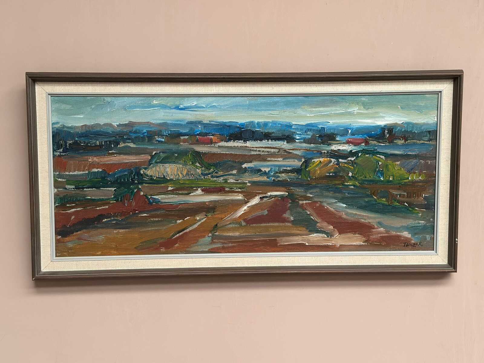 “Landscape” by Jerzy Luczak‑Szewczyk (1923–1975)