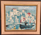 “Harbor Scene” by Costa