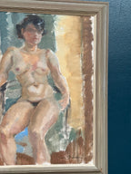 “Seated Lady” by Sven Strömberg