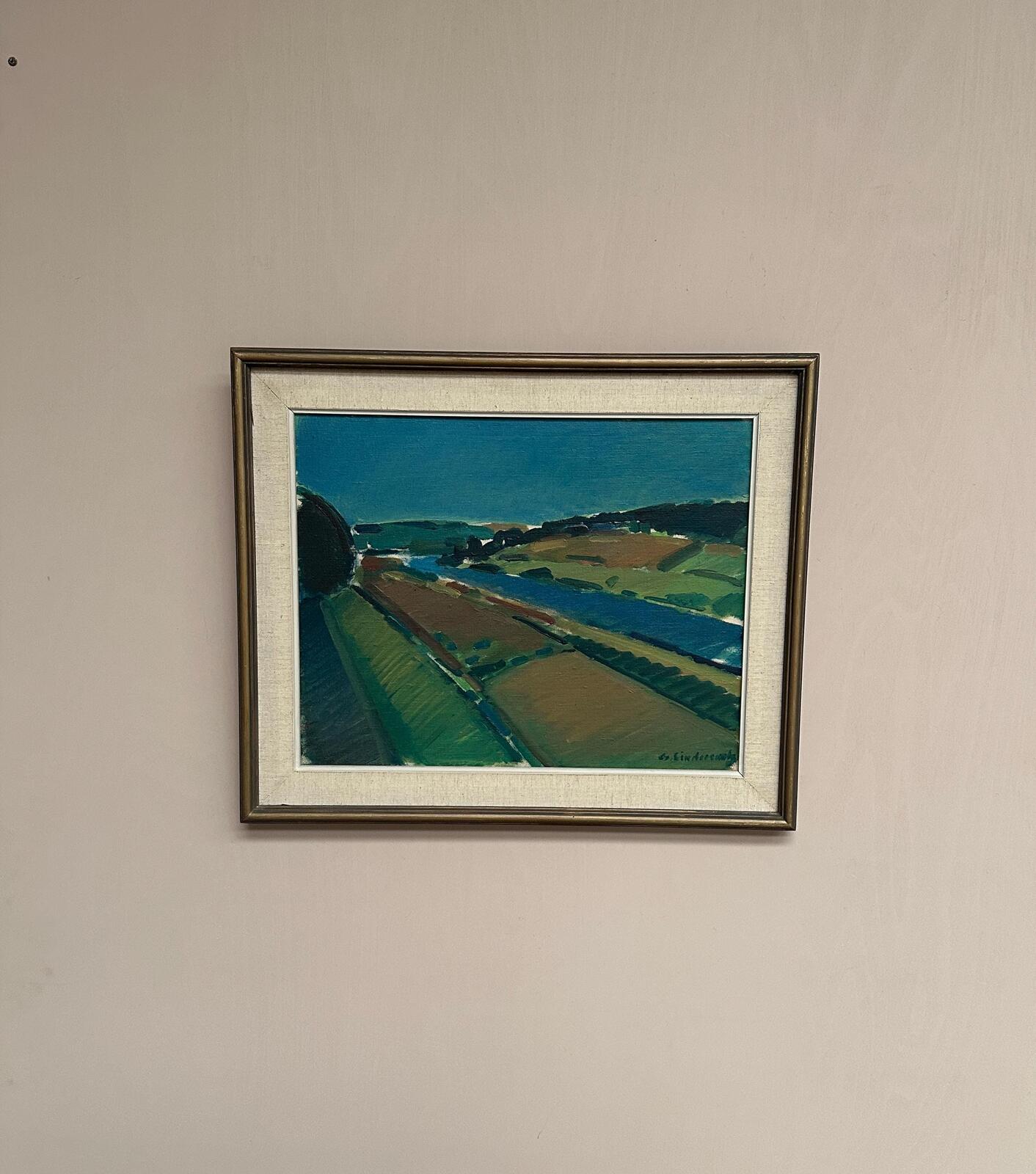 Landscape by Bertil Lindeqrantz