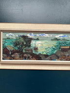 “Coastal Village” by Bertil Wahlberg