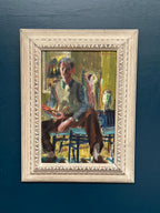 “Artist in His Studio” by Einar Lindberg (1916–1993)