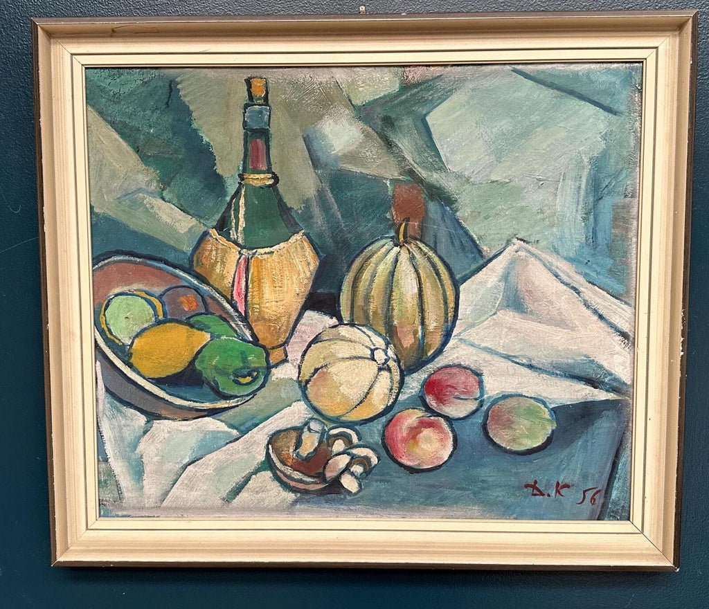 Wine and Fruit by D.K