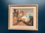 “Figure with Boats” by Nils Öst (1908–1982)