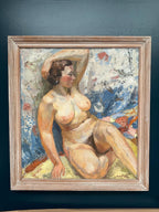 “Nakenstudie” by Hugo Linér (1900–1981)