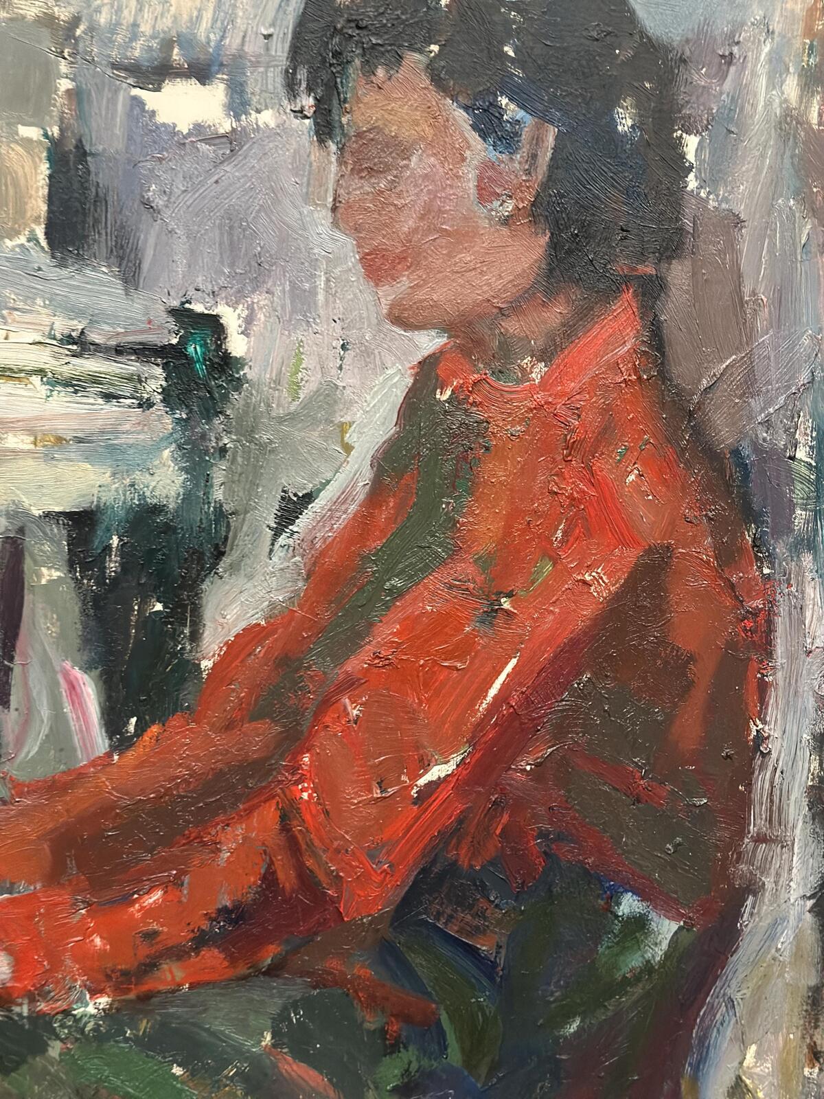 “Figure Composition” by Jerzy Luczak-Szewczyk)