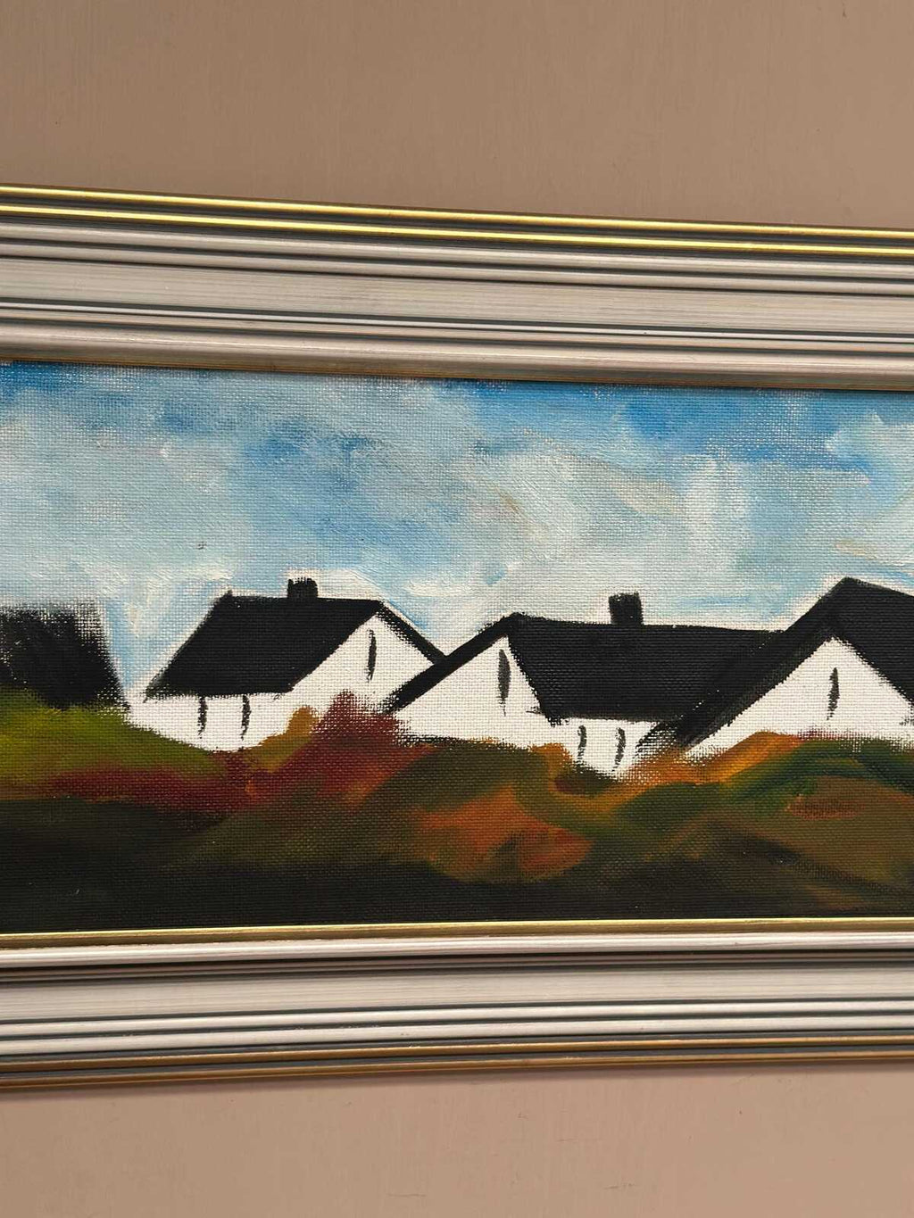 “Landscape with Farm” by Louis Zelig