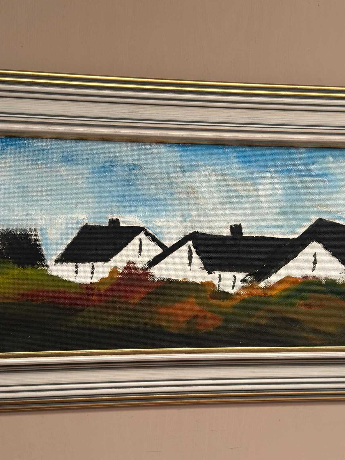 “Landscape with Farm” by Louis Zelig