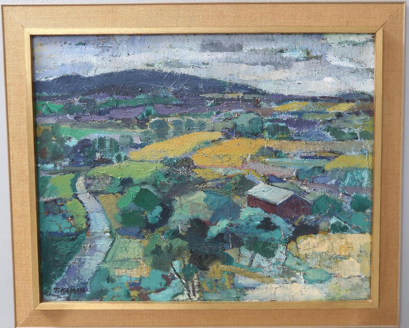 Landscape by Tadeusz Kamasa