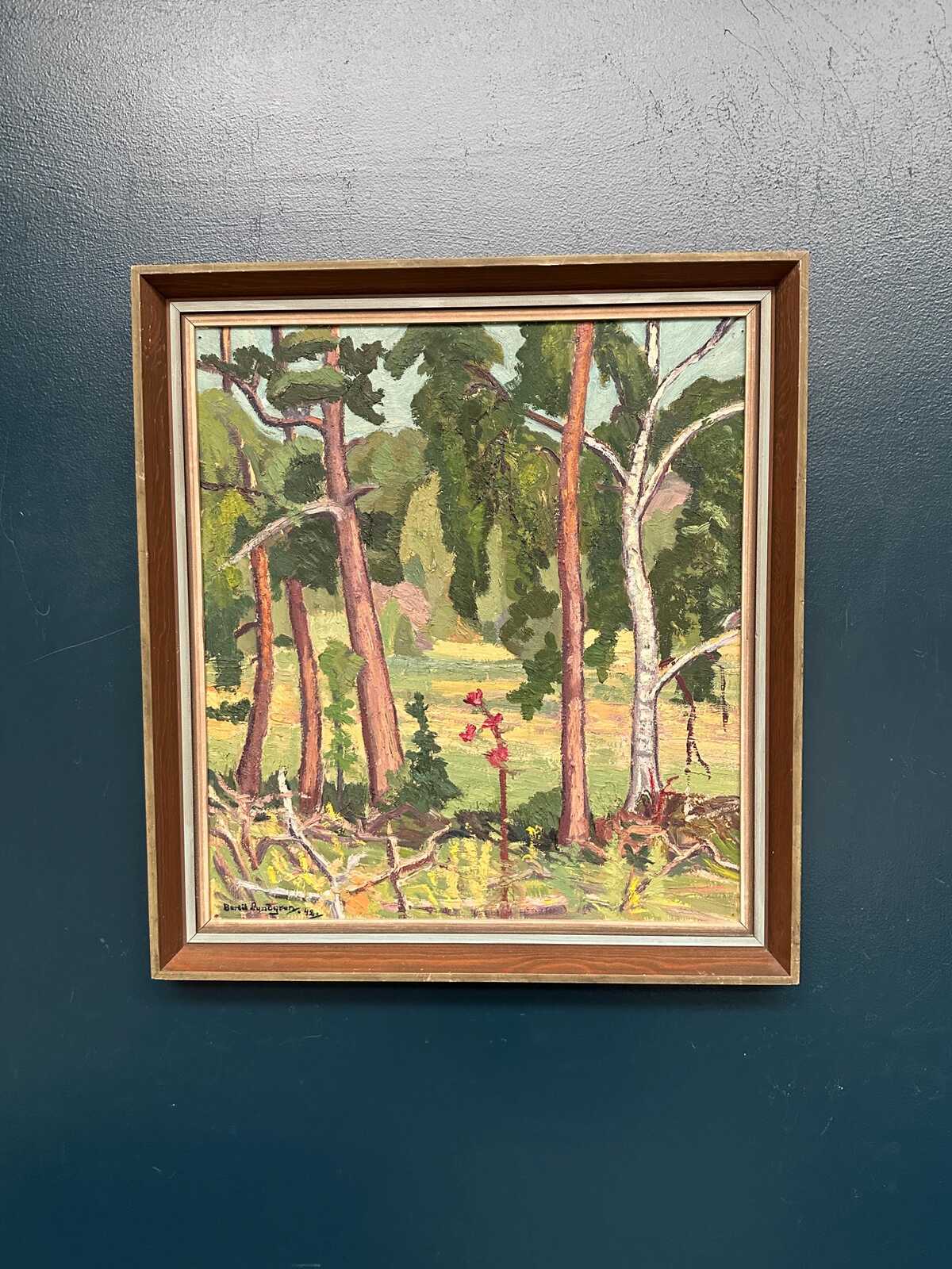 “Forest” by Bertil Lundgren (1900–1979)