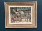 Landscape with Geometric Houses