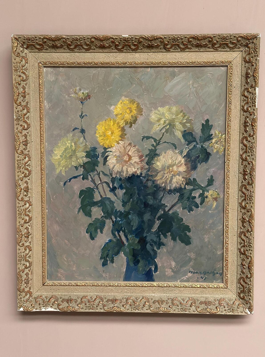 “Chrysanthemums” by Max Hellberg