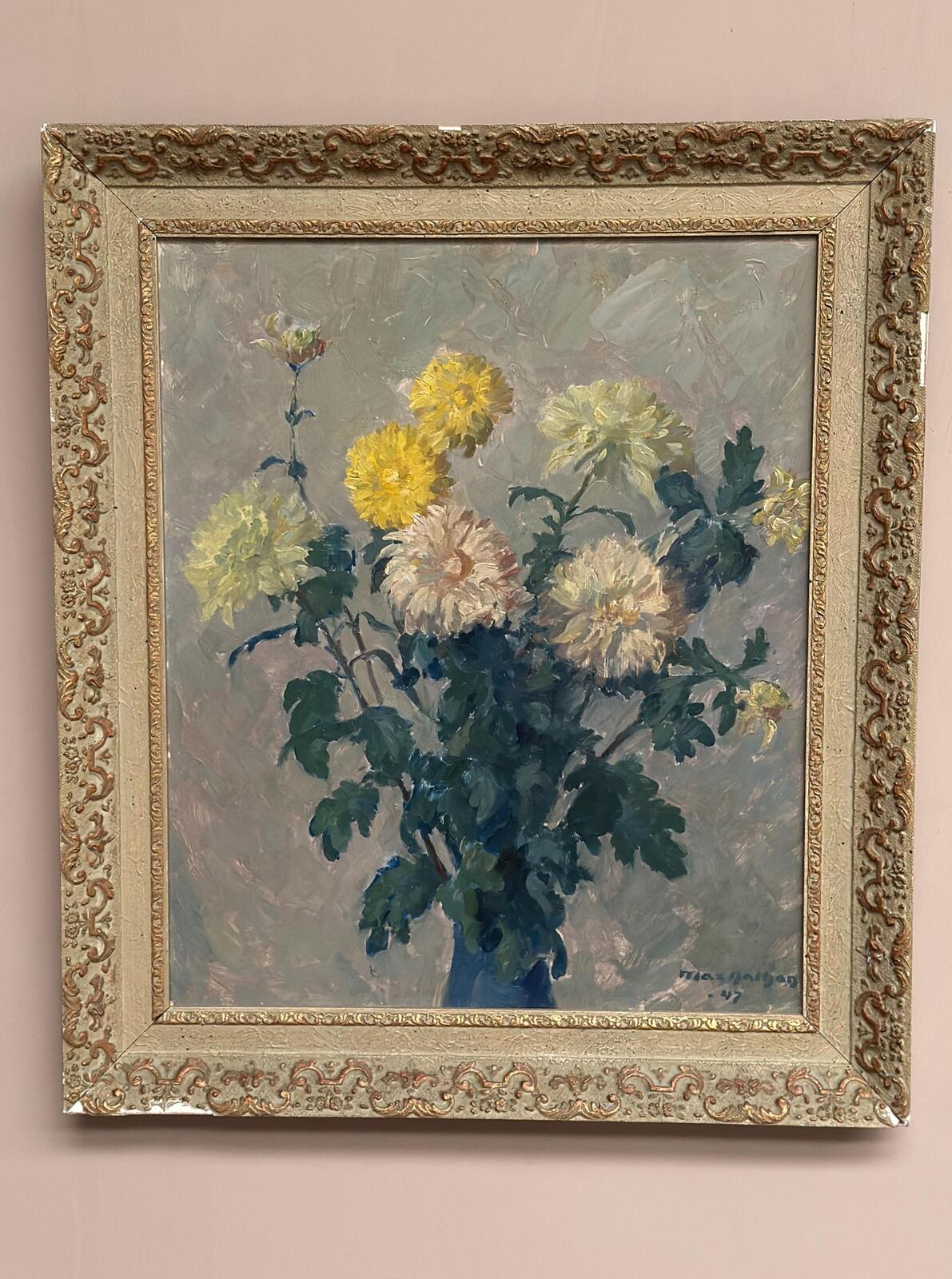 “Chrysanthemums” by Max Hellberg