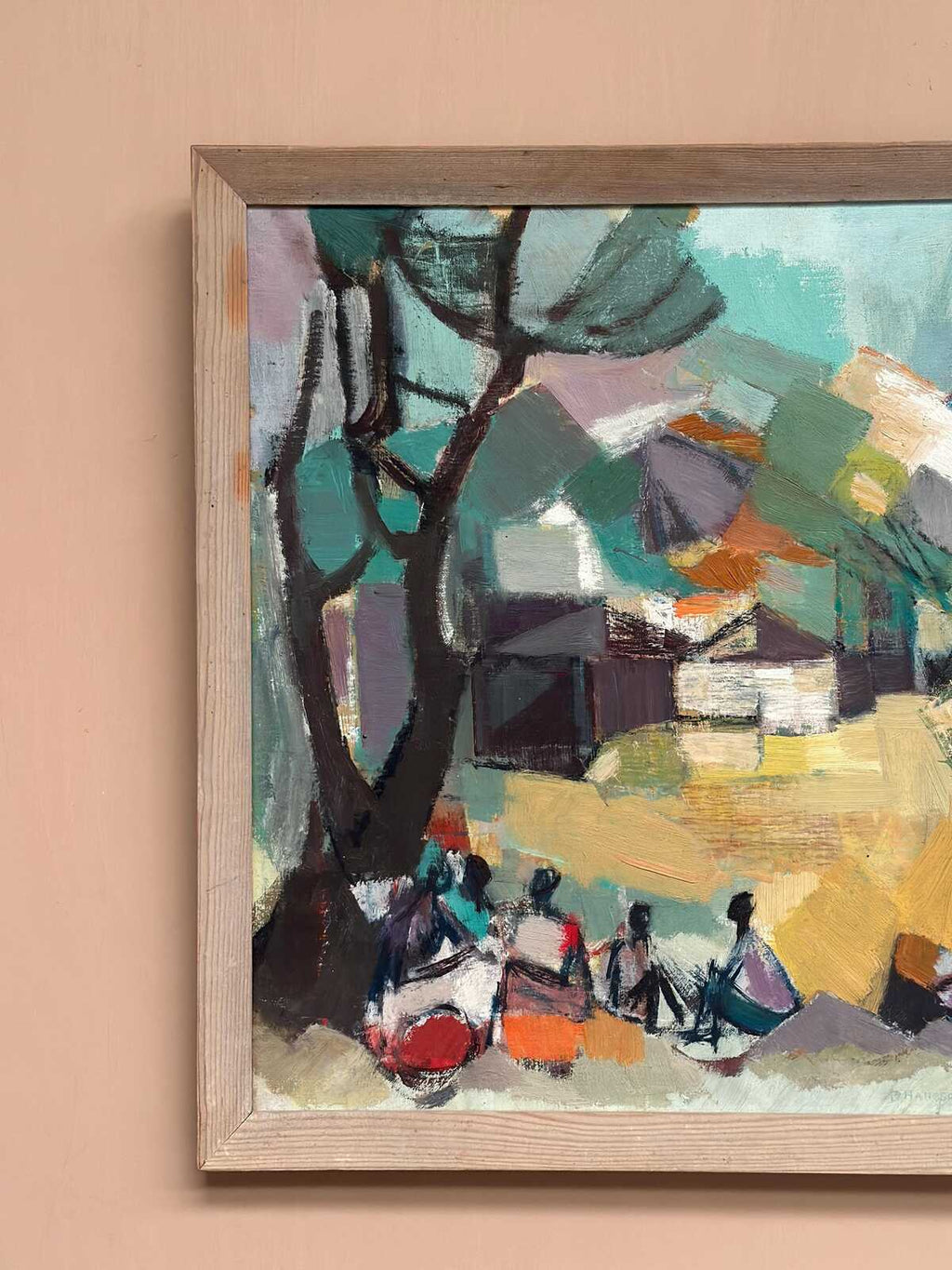 “Figures and Houses” by Brita Hansson
