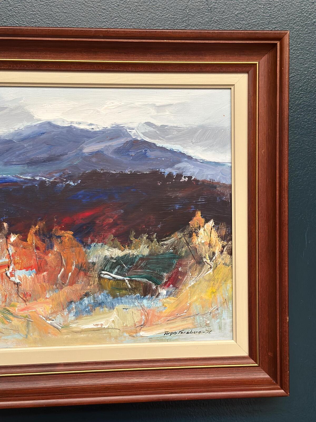 “Autumn Landscape” by Torgny Forsberg