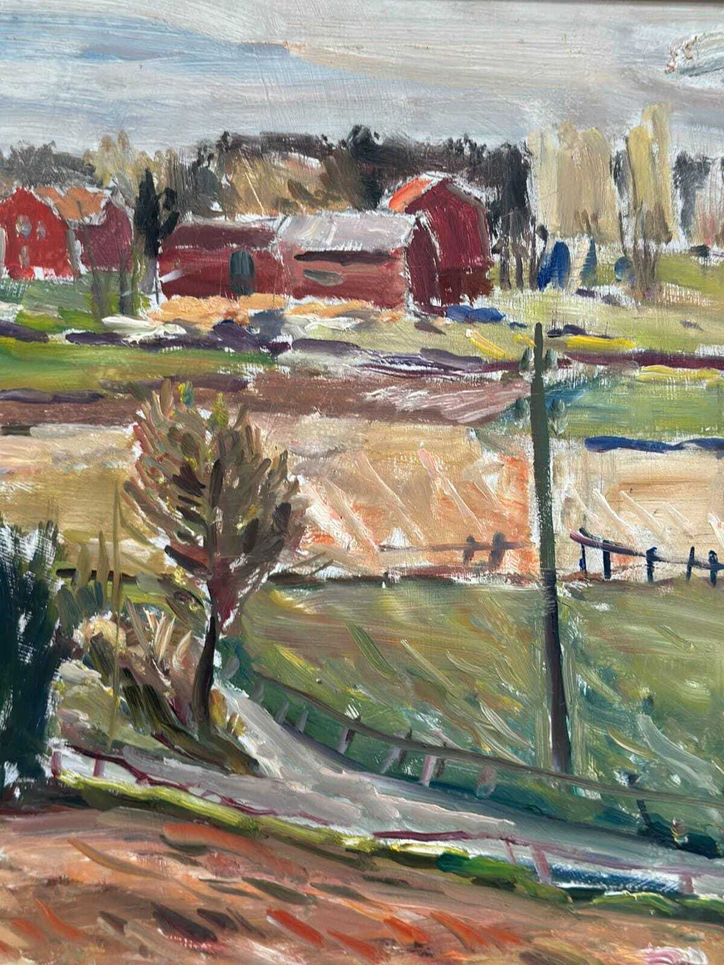 “Landscape” by Alexander Roos (1895–1973)