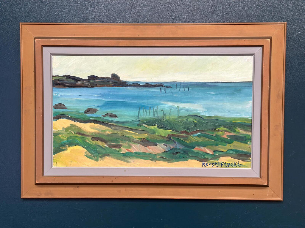 “Coastal Landscape” by Kersti Flyckt (1925–2009)