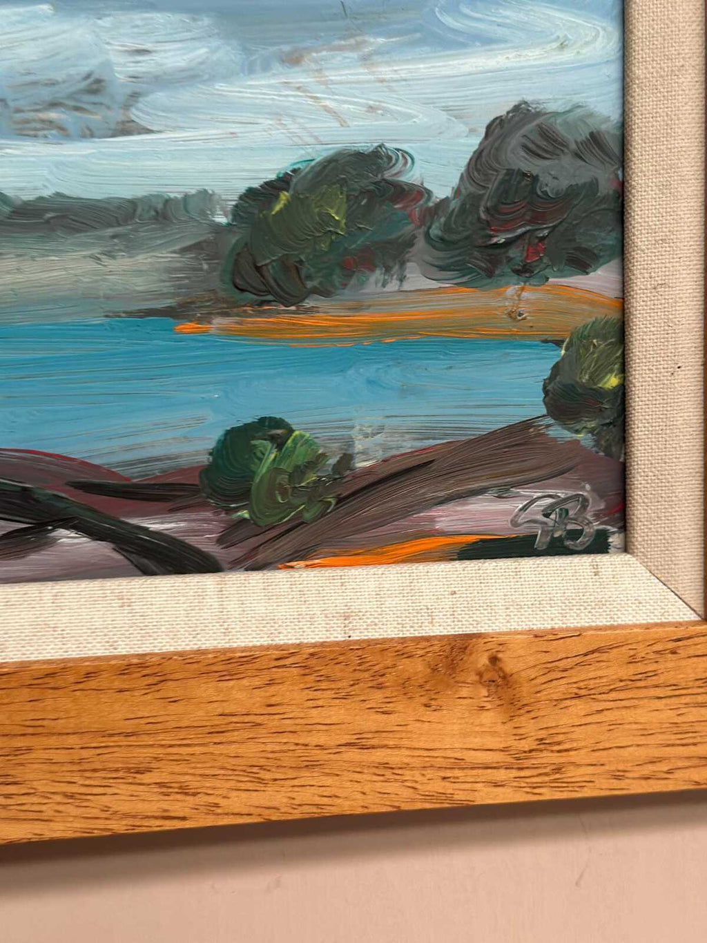 “Coastal Landscape” by Göran Brunius