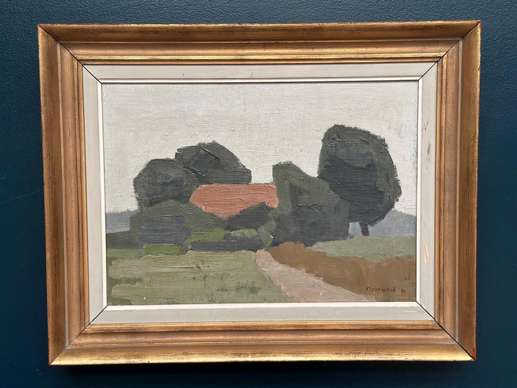 “House and Trees” by William Fleetwood (1915–1993)