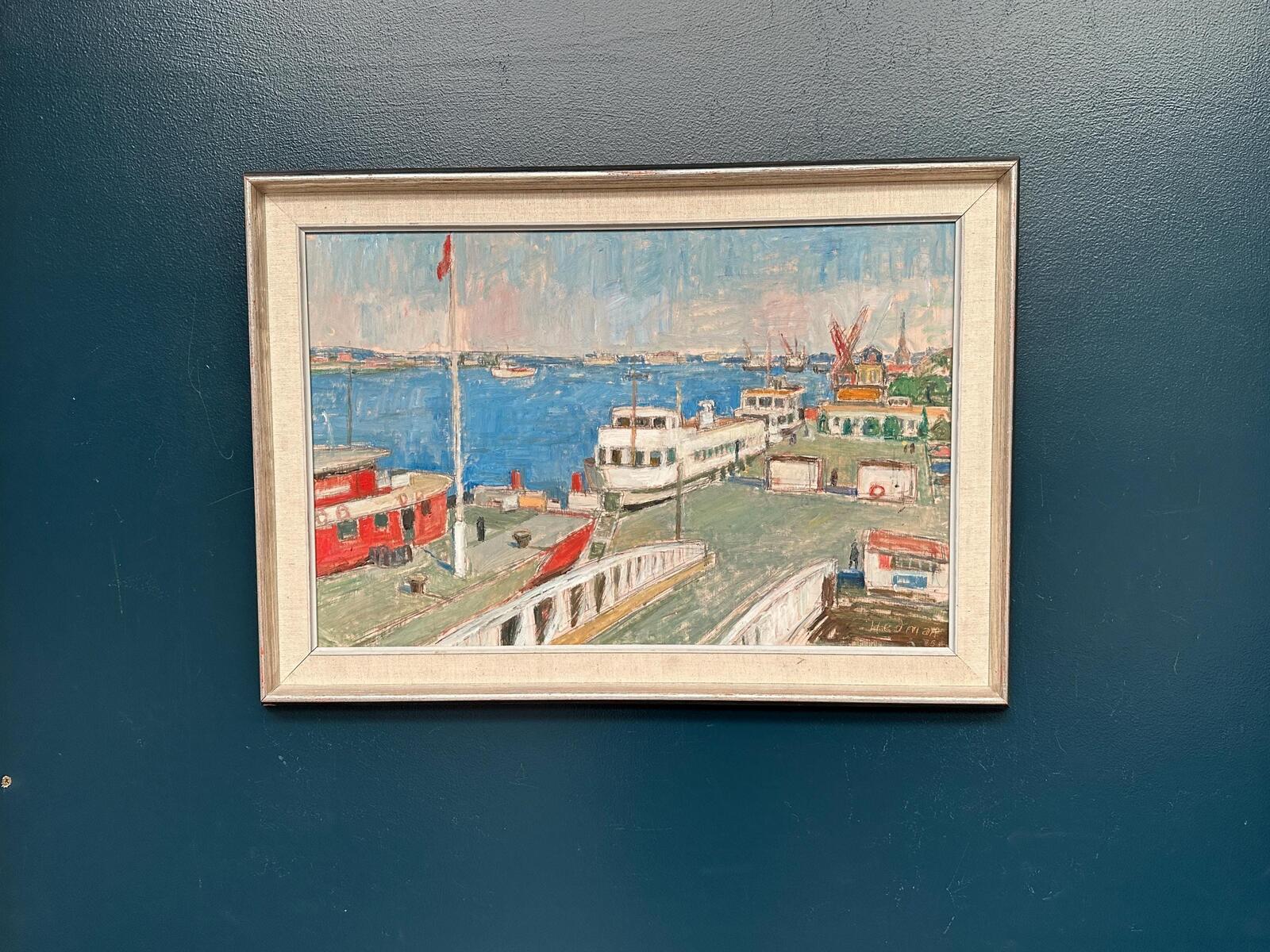 “Malmö Harbour” by John Hedman