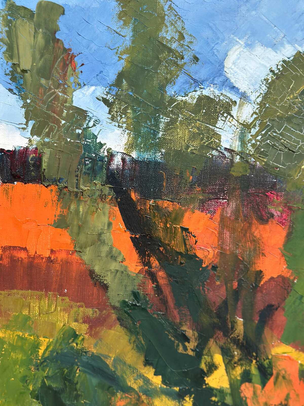 “Autumn Landscape” by Stig Hallblom