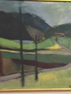 “Landscape” by Anna‑Stina Lorentze Nilstoft (1928–2017)