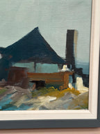 “Huts on the Coast” (Attributed to Kai C.